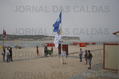 Bandeira Azul Hasteada Nas Praias Da Foz Jornal Das Caldas