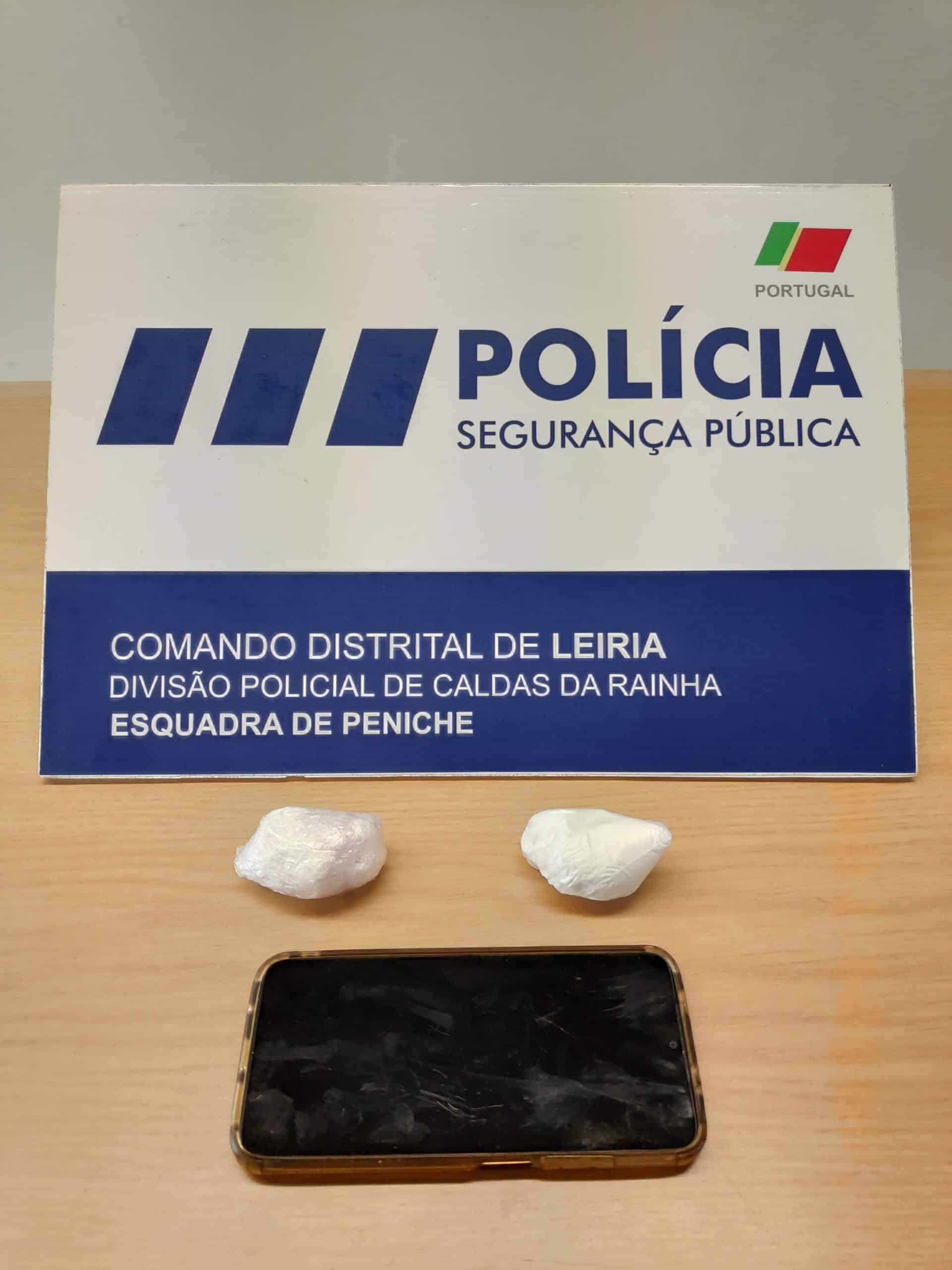 PSP de Peniche deteve homem por tráfico de droga Jornal das Caldas