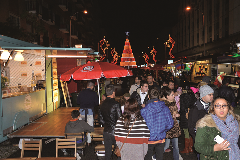  O público aderiu ao Caldas Street Food Festival