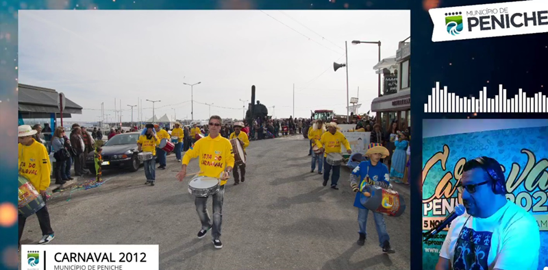 - O município de Peniche transmitiu emissões dedicadas ao carnaval
