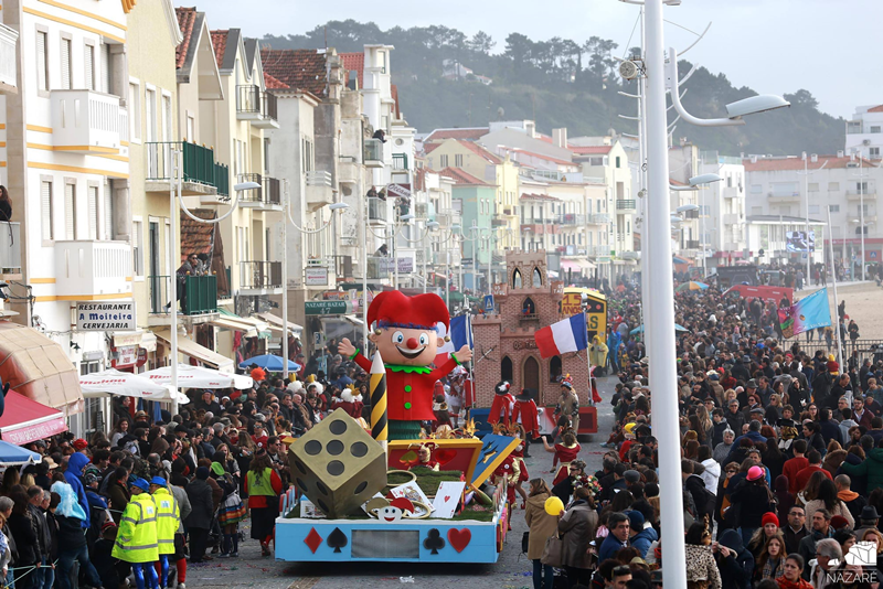 O carnaval da Nazaré proporcionou uma exposição online