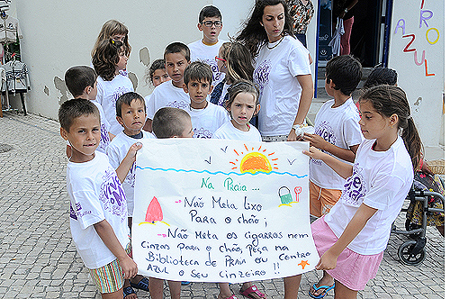 A Câmara da Nazaré participa no “Programa Praia Saudável"