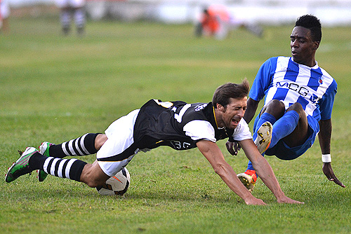 -Morgadinho regressou, estreou-se e lesionou-se. Cumpriu com esforço e entrega que o caracteriza