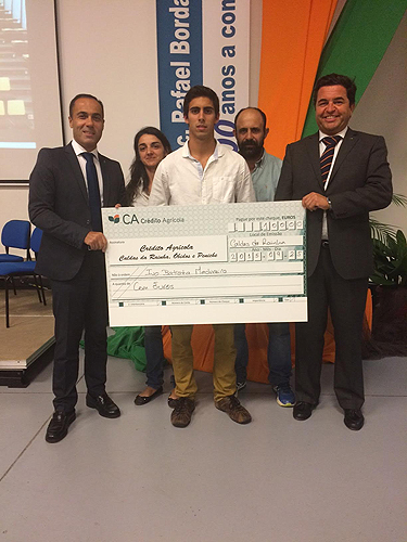 Ivo Madureira recebeu o 2º prémio no valor de 100€ 