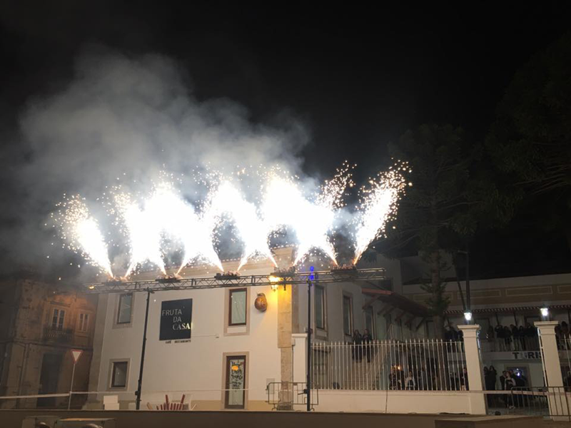 Banda Golpe de Estado e fogo de artifício (fotos João Costa)