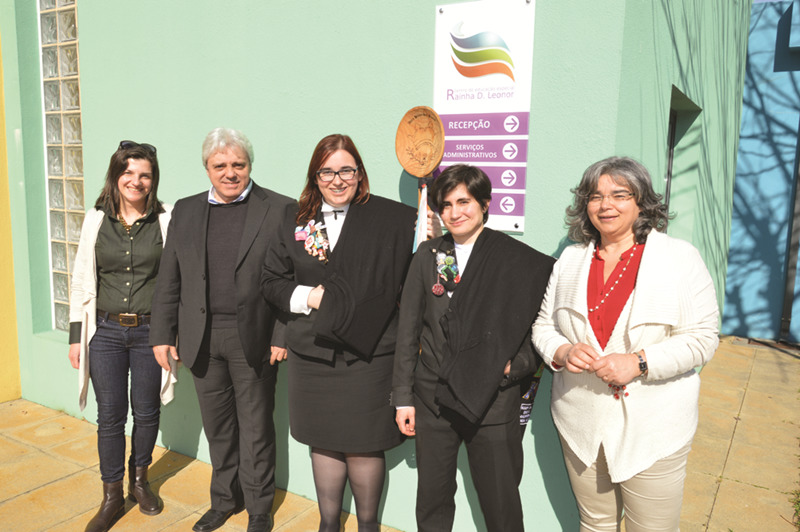 Fernanda Bernardino, António Salvador, Maria Alves, Elda Crisóstomo e Maria João Domingos